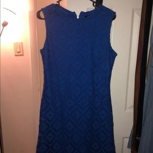 Royal blue dress